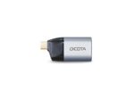 DICOTA Mini-Adapter USB-C zu Ethernet mit Power Delivery