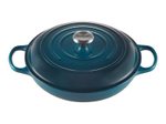 Le Creuset Gourmet-Profitopf 30cm, türkis blau
