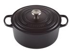 Le Creuset Bräter 20cm, mattschwarz