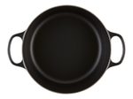 Le Creuset Bräter 20cm, mattschwarz
