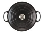 Le Creuset Bräter 20cm, mattschwarz