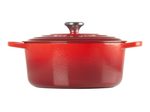 Le Creuset Bräter 22cm, kirschrot