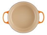 Le Creuset Bräter 22cm, vulkanfarben