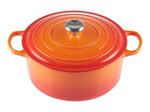 Le Creuset Bräter 22cm, vulkanfarben