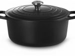 Le Creuset Bräter 30cm, mattschwarz