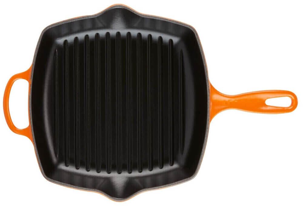 Le Creuset quadratische Grillpfanne 26cm, vulkanfarben
