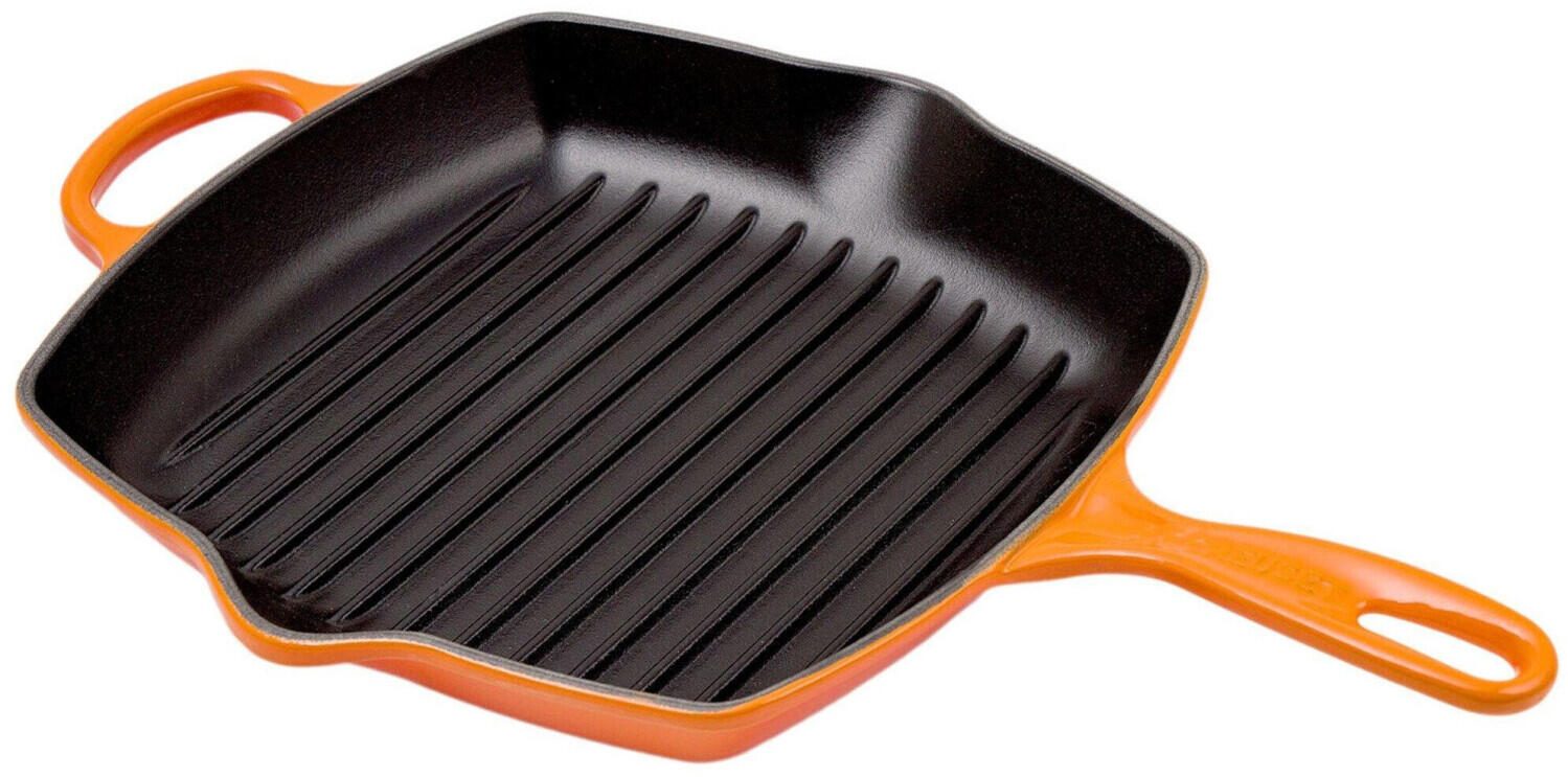 Le Creuset quadratische Grillpfanne 26cm, vulkanfarben