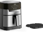 Tefal Easy Fry & Grill XL Deluxe Heißluftfritteuse, 4,2L, schwarz/silber