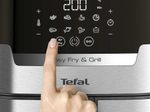 Tefal Easy Fry & Grill XL Deluxe Heißluftfritteuse, 4,2L, schwarz/silber