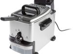 Tefal Oleoclean Compact Fritteuse, 2L, silber/schwarz