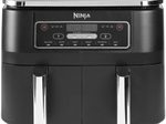 Ninja Doppel-Heißluftfritteuse AF300EU, schwarz