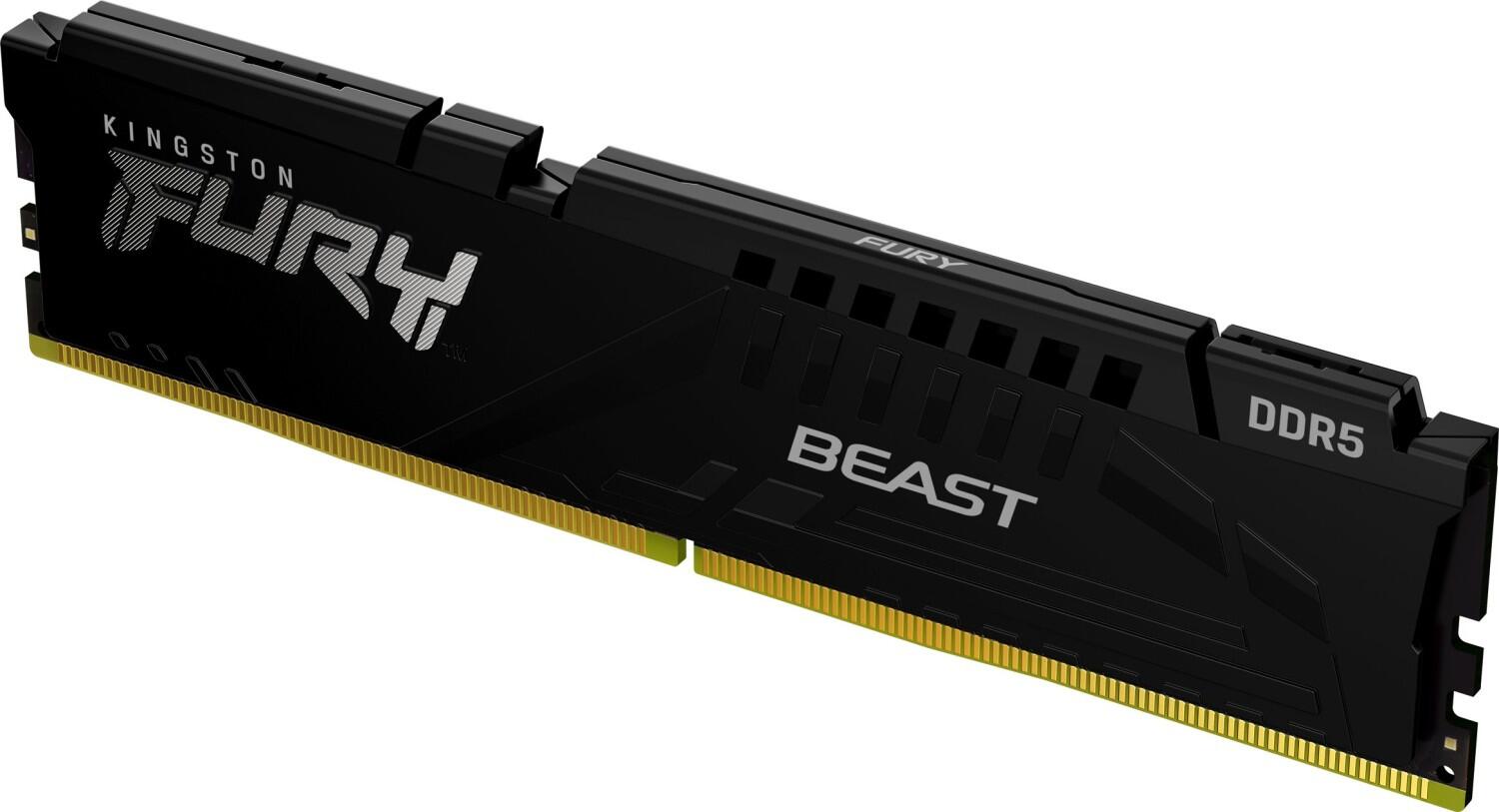 Kingston FURY Beast DIMM 32GB, DDR5-6000, CL36-38-38