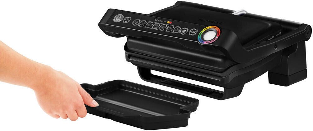 Tefal Optigrill - elektrisch, schwarz