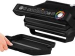 Tefal Optigrill - elektrisch, schwarz