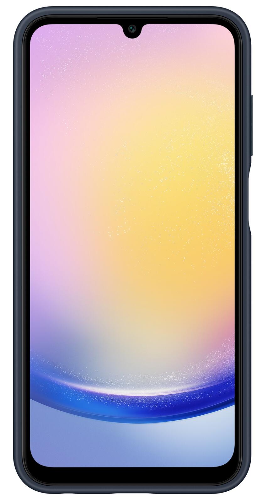 Samsung Card Slot Case EF-OA256 für das Galaxy A25 5G (blau-schwarz)