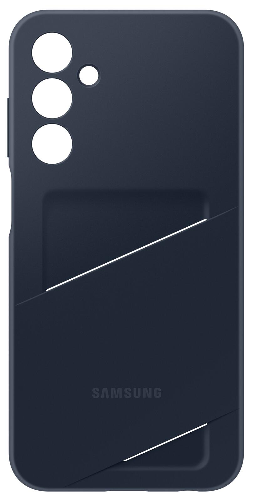 Samsung Card Slot Case EF-OA256 für das Galaxy A25 5G (blau-schwarz)