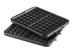 Tefal King Size Waffeleisen, schwarz/silber