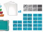 Maped® Creativ Magische Maltafel TEXTUR´ART Ritter türkis