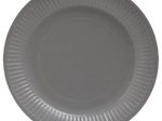 PROnappe Pappteller, grau 23 cm