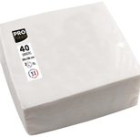 PROnappe Servietten 38,0 x 38,0 cm 2-lagig weiß