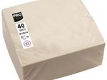 PROnappe Servietten 38,0 x 38,0 cm 2-lagig creme