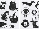 HEYDA Motivstempel-Set - Tiere