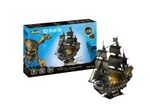 Revell 3D-Puzzle Disney Pirates of the Caribbean Piratenschiff Black Pearl - LED Edition, Anzahl Teile: 293