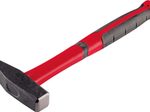 GEDOREred R92120012 Schlosserhammer 300 g Kopf: Vergütungsstahl geschmiedet rot/schwarz