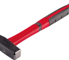 GEDOREred R92120012 Schlosserhammer 300 g Kopf: Vergütungsstahl geschmiedet rot/schwarz
