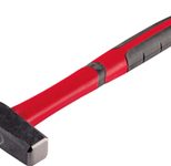 GEDOREred R92120020 Schlosserhammer 500 g Kopf: Vergütungsstahl geschmiedet rot/schwarz