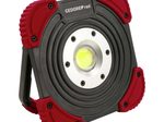 GEDOREred LED-Akku-Baustrahler R95400145 schwarz/rot