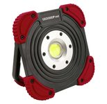 GEDOREred LED-Akku-Baustrahler R95400145 schwarz/rot