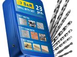 S&R Bohrer-Set HSS M2 Stahl 23-teilig
