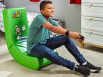 X Rocker Nintendo Super Mario™ Floor Rocker Gaming-Bodensessel im Luigi Design für Kinder & Jugendliche - grün