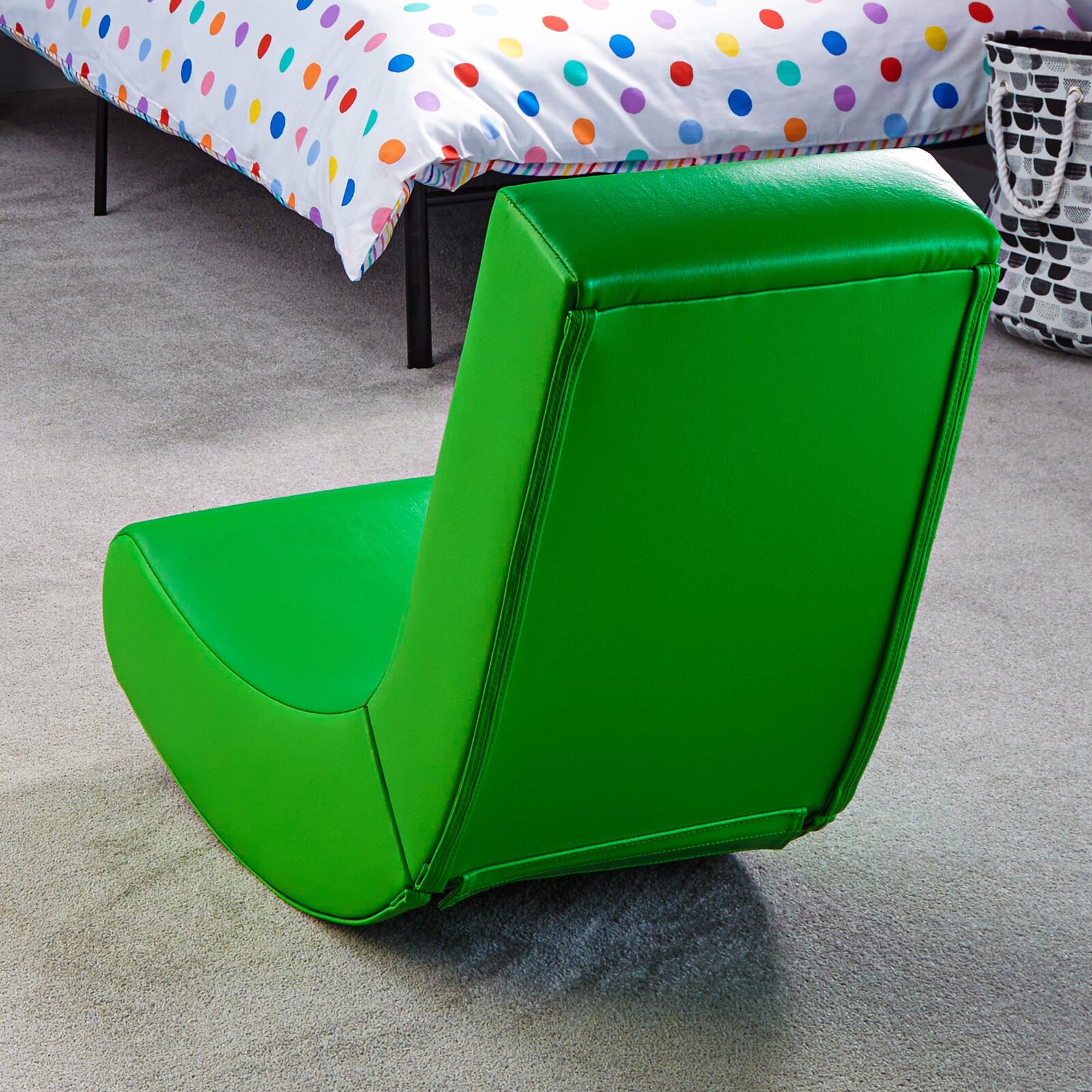 X Rocker Nintendo Super Mario™ Floor Rocker Gaming-Bodensessel im Luigi Design für Kinder & Jugendliche - grün