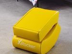 X Rocker Nintendo Super Mario™ Floor Rocker Gaming-Bodensessel im Yoshi Design für Kinder & Jugendliche - gelb