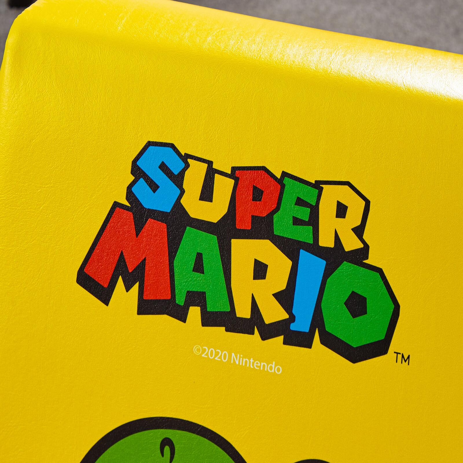 X Rocker Nintendo Super Mario™ Floor Rocker Gaming-Bodensessel im Yoshi Design für Kinder & Jugendliche - gelb