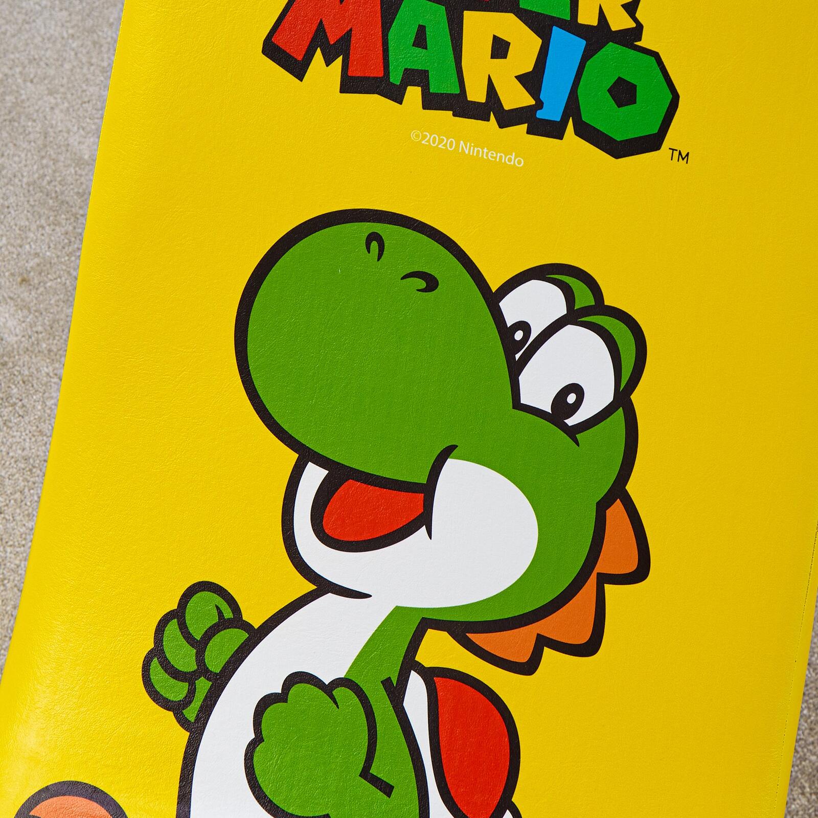 X Rocker Nintendo Super Mario™ Floor Rocker Gaming-Bodensessel im Yoshi Design für Kinder & Jugendliche - gelb