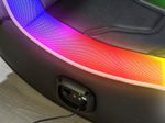X Rocker Chimera RGB 2.0 Floor Rocker Gaming-Bodensessel für Kinder & Jugendliche mit Audiosystem & RGB-Beleuchtung - schwarz