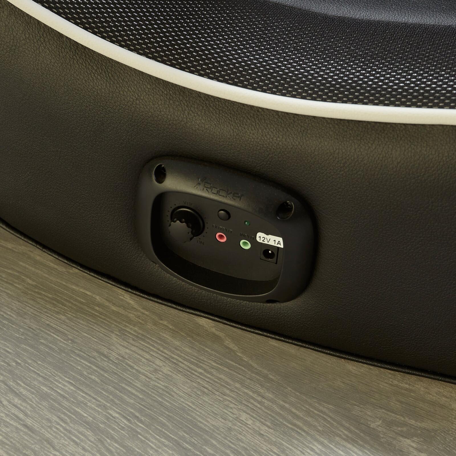 X Rocker Chimera RGB 2.0 Floor Rocker Gaming-Bodensessel für Kinder & Jugendliche mit Audiosystem & RGB-Beleuchtung - schwarz