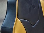 X Rocker Shadow 2.0 Floor Rocker Gaming-Bodensessel für Kinder & Jugendliche mit Audiosystem - schwarz/gold