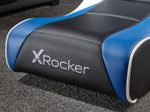 X Rocker Sony Playstation® Geist 2.0 Floor Rocker Gaming-Bodensessel mit 2.0 Audiosystem für Kinder & Jugendliche - schwarz/blau