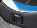 X Rocker Sony Playstation® Geist 2.0 Floor Rocker Gaming-Bodensessel mit 2.0 Audiosystem für Kinder & Jugendliche - schwarz/blau
