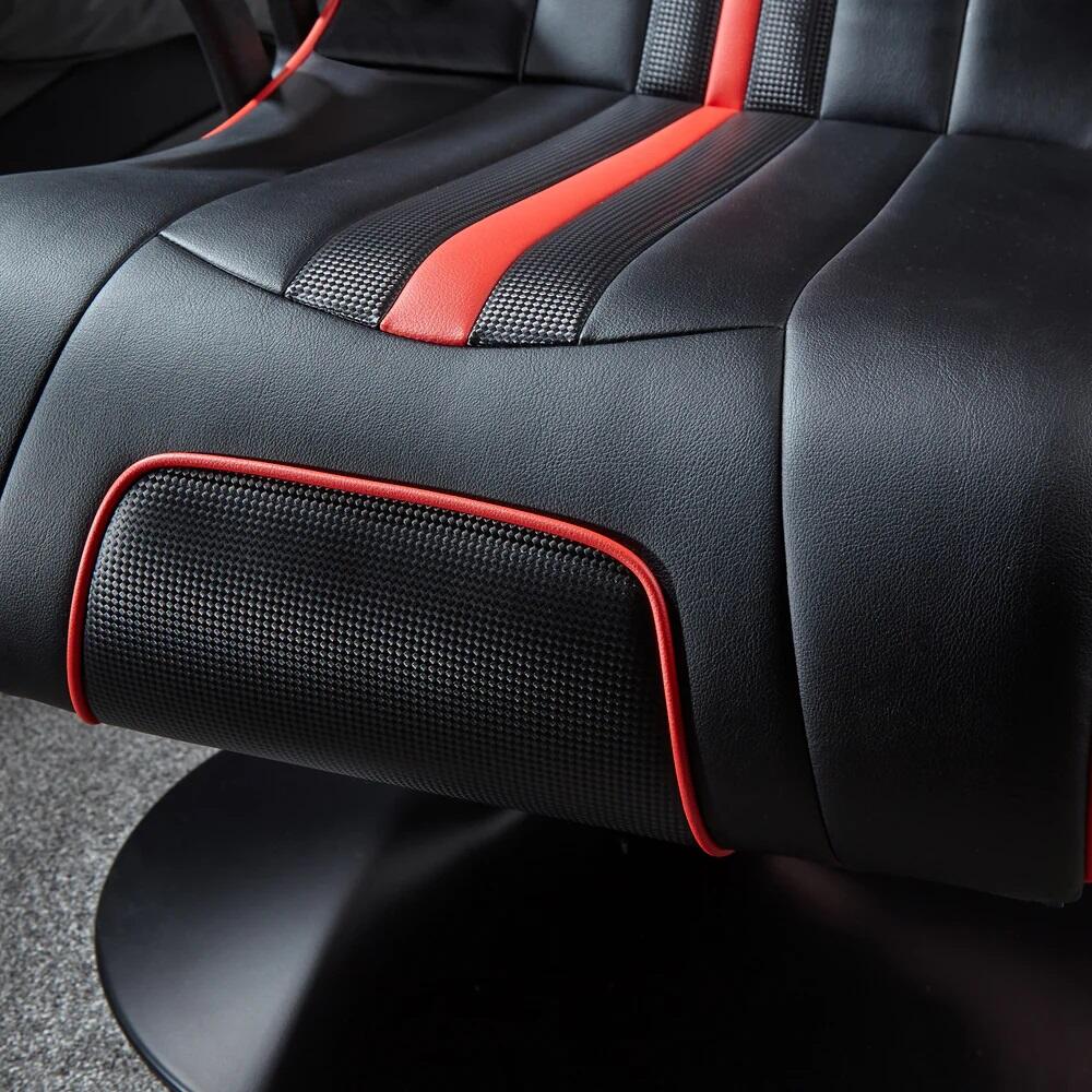 X Rocker TORQUE 2.1 Gaming-Sessel mit Wireless Audiosystem und Vibrationsmotor - schwarz/rot
