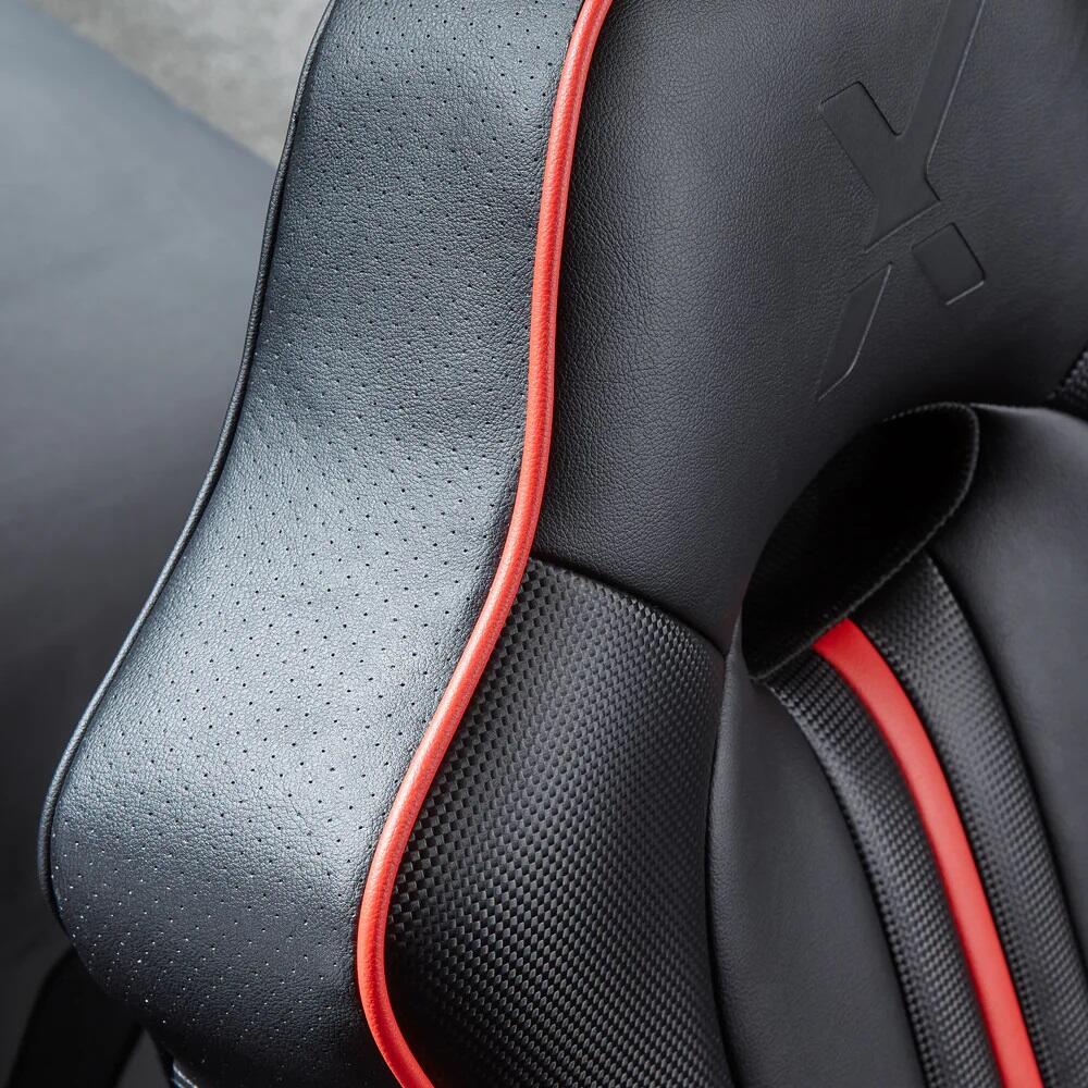 X Rocker TORQUE 2.1 Gaming-Sessel mit Wireless Audiosystem und Vibrationsmotor - schwarz/rot