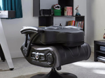 X Rocker MONSOON 4.1 Gaming-Sessel mit LED-Beleuchtung, Wireless Audiosystem und Vibrationsmotor - schwarz