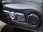 X Rocker MONSOON 4.1 Gaming-Sessel mit LED-Beleuchtung, Wireless Audiosystem und Vibrationsmotor - schwarz