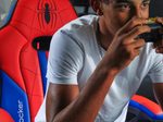X Rocker Marvel™ Elite 2.1 Gaming-Sessel im Spider-Man Design - blau/rot