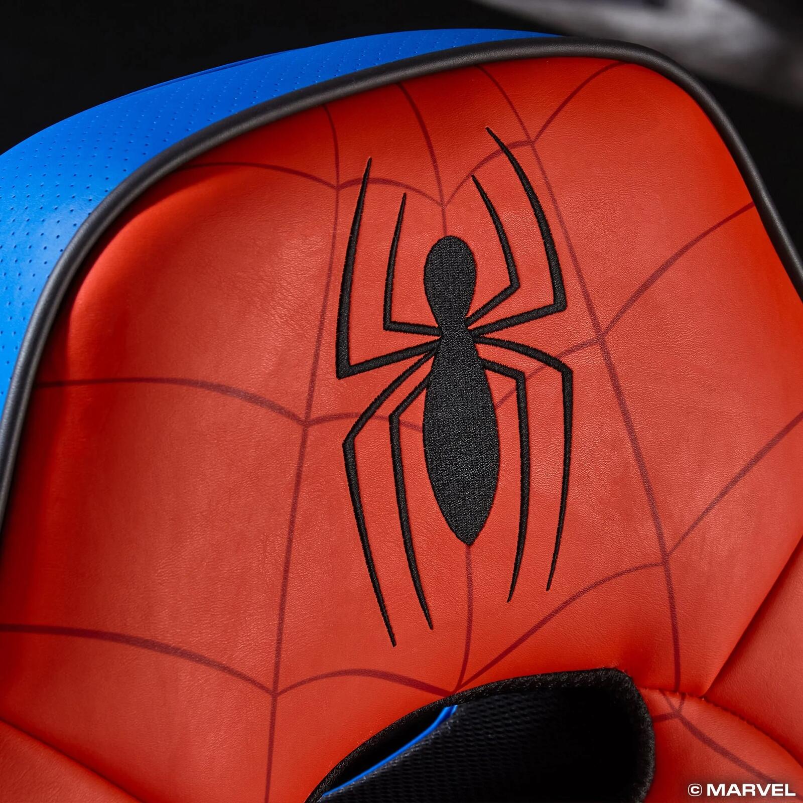 X Rocker Marvel™ Elite 2.1 Gaming-Sessel im Spider-Man Design - blau/rot
