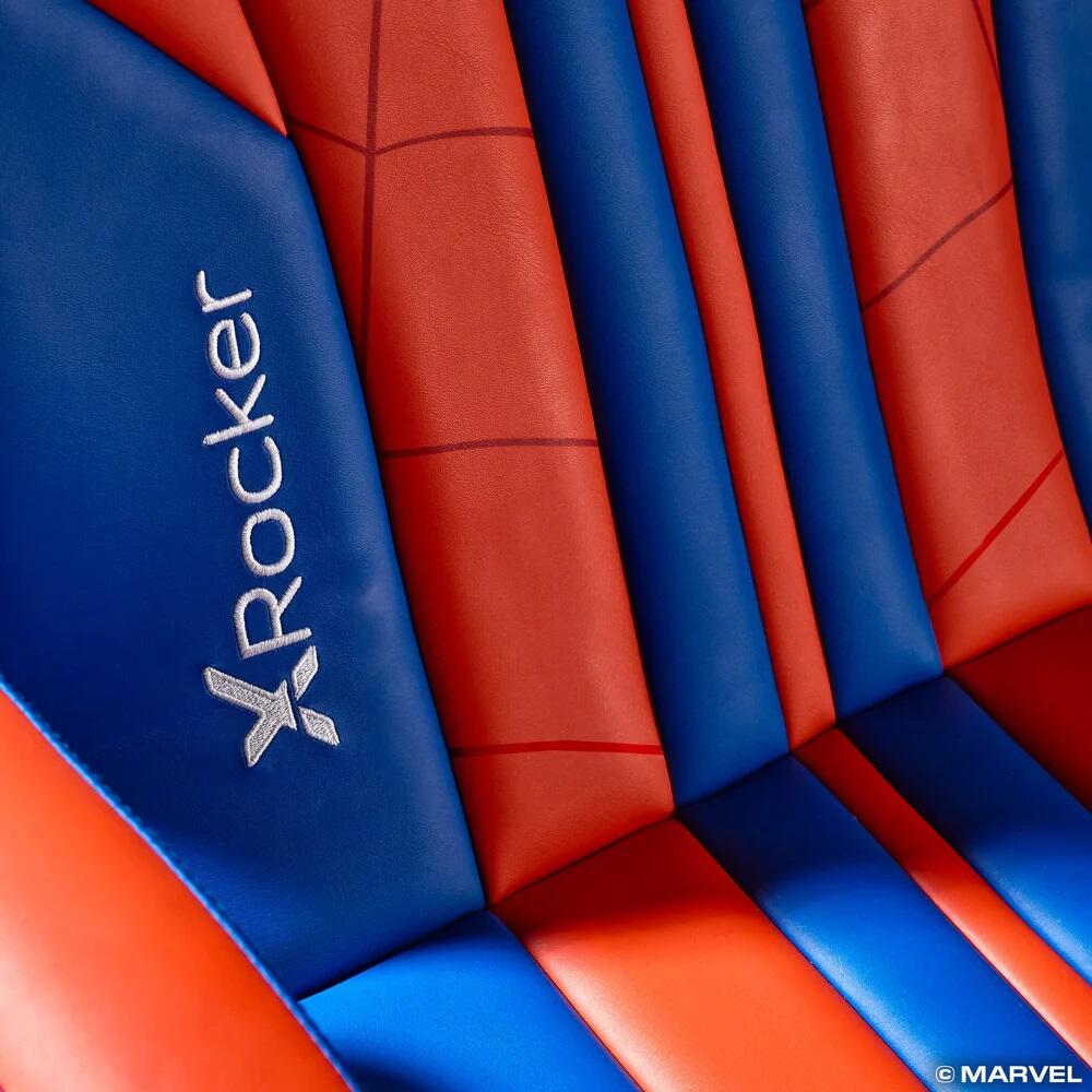 X Rocker Marvel™ Elite 2.1 Gaming-Sessel im Spider-Man Design - blau/rot